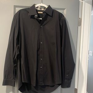 MENS BURBERRY BUTTON DOWN LARGE